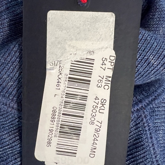 men’s sweater- new with that- reversible- - Picture 13 of 14